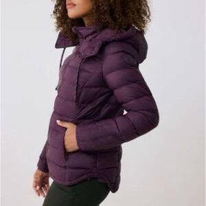 LOLË EMELINE BRAND NEW DOWN JACKET / FIG SZ.M